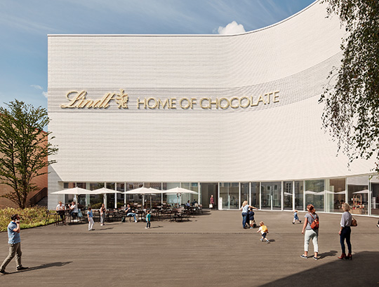 La Lindt Home of Chocolate à Kilchberg