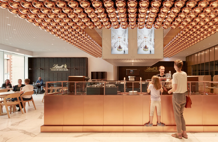 Le Café de la Lindt Home of Chocolate vous invite à vous attarder